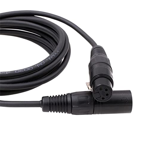 HangTon Mic Запис Миксер, Усилвател за Слушалки Балансиран аудио кабел 4 Pin XLR от мъжа към жената XLR 4-Пинов (3 метра)