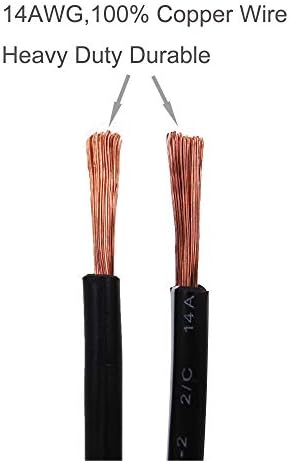 Удлинительный кабел SCCKE 3 МЕТРА 14AWG от SAE до SAE Быстроразъемный Теглене на Кабели Конектор SAE / Удлинительный кабел за тежки