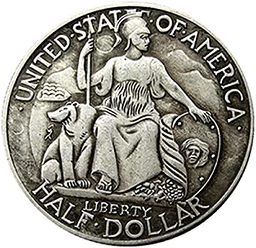 Американската Възпоменателна монета 1935 SAN Чуждестранна Копие, сребърно покритие