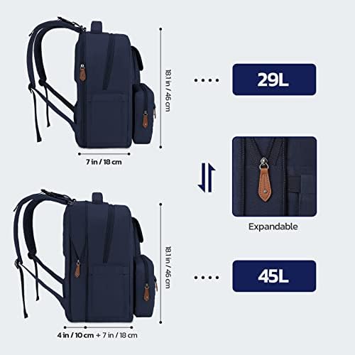 Раница Maelstrom за памперси - Разтегателен Голяма детска чанта за 2 деца / неща за близнаци (МАКСИМУМ 45 л), с Подвижна чанта за