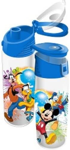 Бутилка за вода с панти капак Джери Лий, Мики Маус и приятели, се Събират на чаша Дисни със Сини Фойерверки и нови Подаръци за мъже