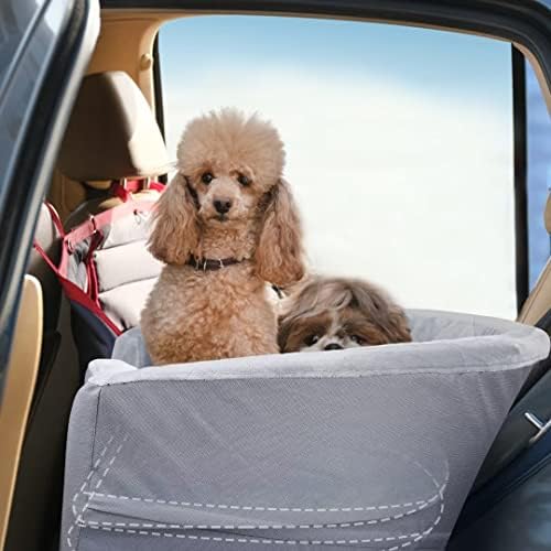 Столче за кола за кучета, Безопасни за домашни Любимци, Автомобилни седалки с колан за безопасност, Автомобилни Аксесоари за пътуване, Нескользящее дъното, Противо