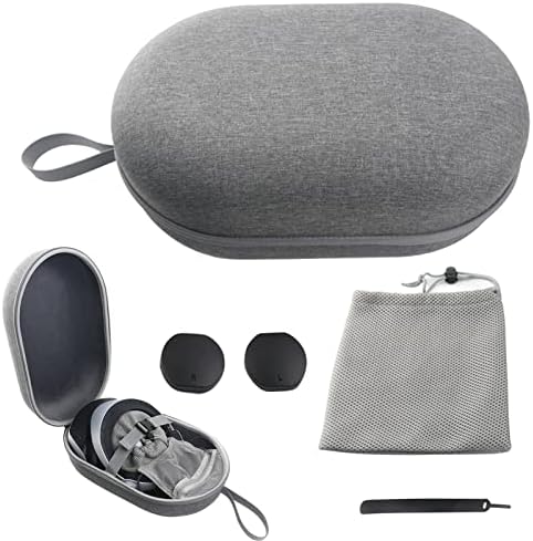 Калъф за носене PASUKIT PS VR2 | Лека Водоустойчива чанта от твърд материал EVA за Play-Station VR2 | Преносим калъф за аксесоари