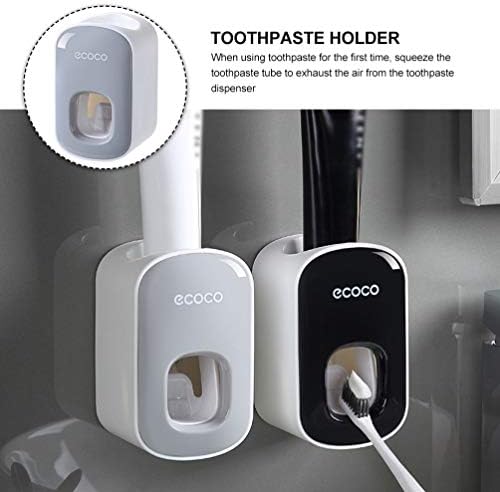 Cabilock Автоматично Опаковка на Паста за зъби Автоматична Сокоизстисквачка за Паста за зъби, Опаковка, с монтиран на стената Hands