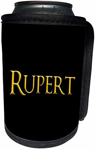 3дРоуз Рупърт често срещано име за момче в Америка. Свети жълт цвят. - Опаковки за бутилки-охладители (cc-364511-1)