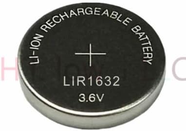 Хиллфлауэр 20 Бр LIR1632 1632 CR1632 LM1632 BR1632 Акумулаторна Обемна Литиева Батерия Премиум-клас 3,6 В