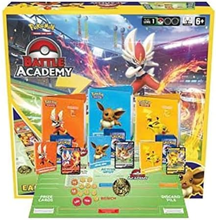 Комплект тестета Pokemon TCG #80906 Battle Academy 2022 - (3 палуби) Общо 180 карти