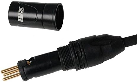 LyxPro Quad Series 100 фута XLR 4-Жилен Четырехбалансный микрофон кабел Star Quad, осигуряващ високо качество и яснота на звука,