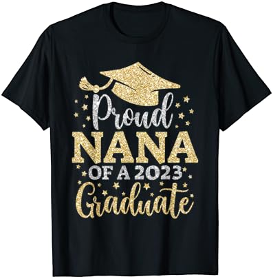 Тениска Выпускницы Nana Senior 2023 Гордата майка ми Клас 2023