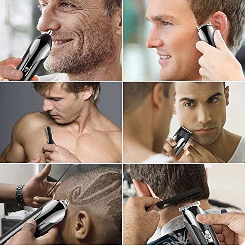 Мъжки Професионална Машина за подстригване на коса GOOFFY, Електрически Машинки за подстригване на косми в Ушите и носа, Машина