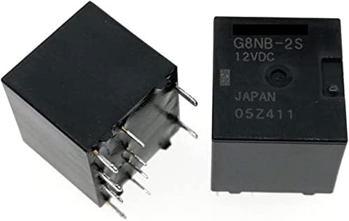Реле AUZAA 5ШТ G8NB-2S Автоматично реле G8NB-2S-12VDC G8NB 12VDC 12V DIP10
