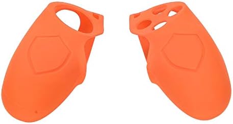 Mxzzand 1 Двойка Разъемных защитни покривала за геймпада (оранжев)
