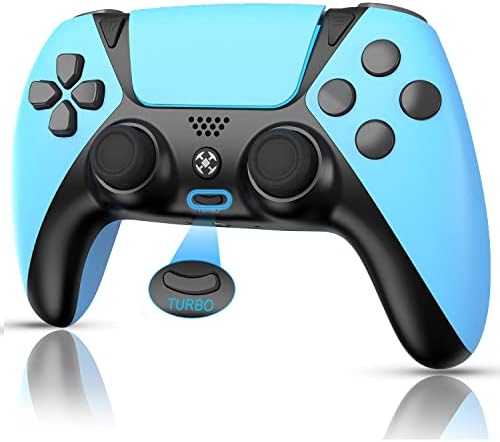 Безжично дистанционно управление TOPAD Ymir контролера на PS4, синьо геймпад контролер за Playstation 4, Модернизирани контролери