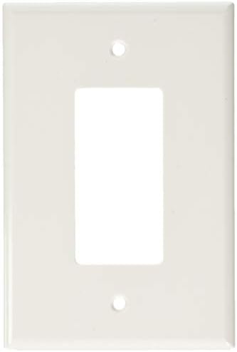 Leviton 88601 Устройство Decora GFCI на 1 комплект за монтаж на стена, Негабаритное, Термореактивное, Планина за устройството, 25 броя в опаковка, Бял