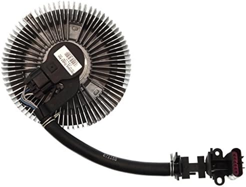 Съединител на вентилатора за охлаждане на двигателя Dorman 622-001, Съвместими с Някои модели, черна