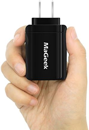 MaGeek® 12W / 2.4 A Двоен USB адаптер за стена зарядно устройство с технология UniCharge за iPhone 7/7 Plus / 6s / 6/6 Plus, iPad