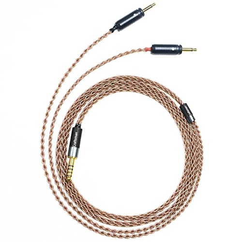Подобрен Монокристален Меден Кабел за слушалки GUCraftsman 6N 3,5 мм/4,4 мм/4Pin XLR кабел за Focal Elegia Clear Stellia Elear Celestee