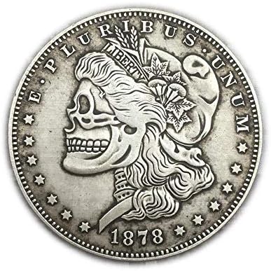 Релеф на Монети Морган, Морган САЩ 1878 година Монета Micro CollectionCoin са подбрани Възпоменателна Монета