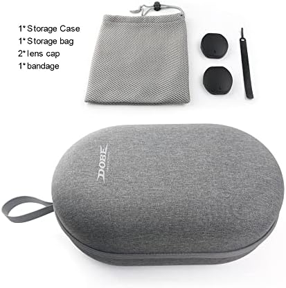 Съвместим Калъф за Носене PS VR2 Твърд Пътен Калъф Защитно Чанта За Съхранение на Химикалки виртуална Слушалки Слот Аксесоари Преносим