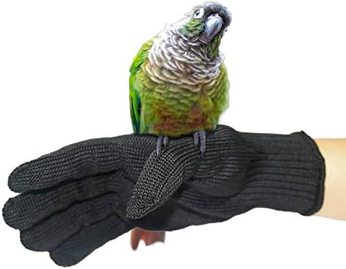 Ръкавици за дресура птици Bac-кухня, Защита от ухапвания, Ниво 5 Работни Защитни Ръкавици за Дъвчене Папагали, Защитни Ръкавици