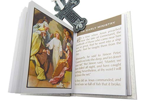 Подаръчен комплект ЗА БЕБЕТО - Първата Малка Библия и КРЪСТ За ЯСЛИТЕ - МОМЧЕ или Момиче - трета пола неутрален - да Благослови
