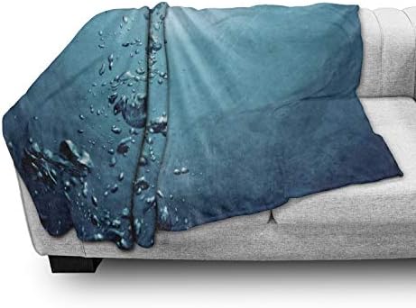 Надувное Одеяло с ефект на Лунната мехур, Морска Подводна Вода за Аквариум, Пръска на Слънчева Светлина За Гмуркане, Фланелевый
