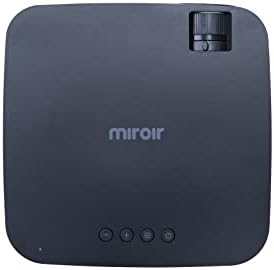 Преносим проектор Miroir L300 1080p за дома и на открито (Обновена премиум-клас)