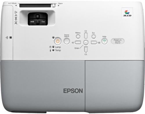 Проектор Epson PowerLite 825 (Бял/Сив)