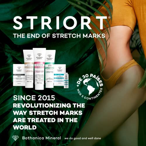STRIORT Грижи за кожата си от стрии | Комплект от 7 продукти за лечение и профилактика на стрии и Кремове за премахване на белези