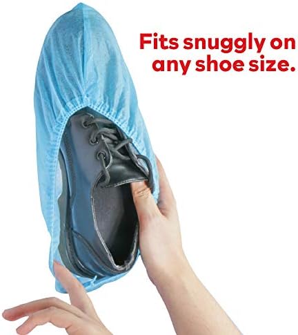 За еднократна употреба бахилы XFasten от нетъкан текстил 100 опаковки (50 чифта), в екологично Чист нескользящий калъф за обувки|