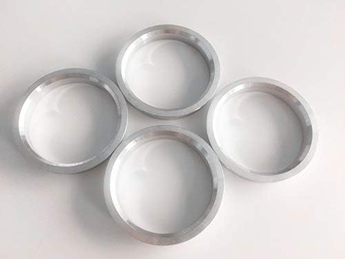 NB-AERO (Комплект от 4) Алуминиеви центрирующие пръстени на главината с диаметър от 69,85 мм до 67,1 mm с вътрешен диаметър | Центрирующее