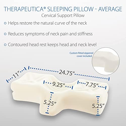 Терапевтична възглавница, Здрава Ортопедична поддръжка, За да спи по гръб или на Страна, Средната