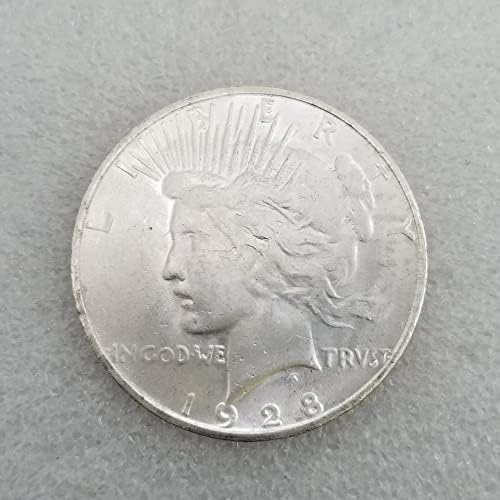 Старинни Занаяти Американската Възпоменателна Монета на Света 1928 г Месинг Посеребренный Сребърен Долар Външна Търговия