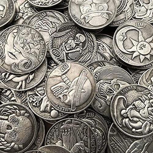 21 мм Антични Монети САЩ Baourus Rushed 1937D Занаяти Колекция 29 монети Възпоменателна Монета