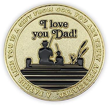 Монета на баща си, в Знак на признателност обичам те, татко, Обемна опаковка от 10 броя, Златна монета на повикване, Притчи 20: