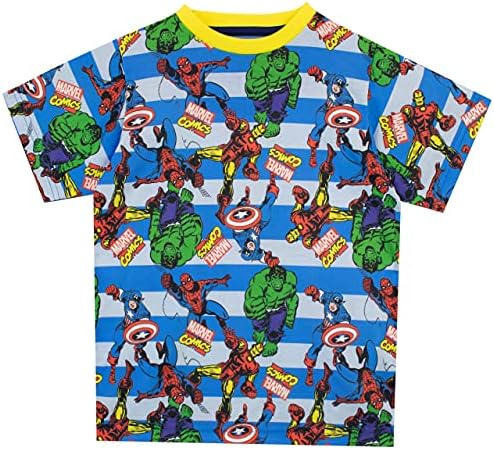 Комплект пижам Marvel за момчета от 2 броя
