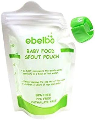 Аксесоари за бебешка храна БР 10 Двойни Застежек-Светкавица Многократна употреба Пакети, Кутии Чанта За Хранене, кухненски Бокс