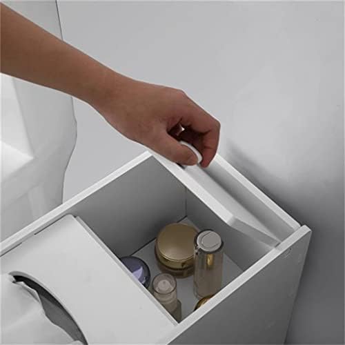 SDGH Мебели от PVC Тесен Шкаф за баня, Тоалетни [20 * 40 * 65 см] Ъглов рафт на Шкафа за баня, Рафтове За съхранение на Различни