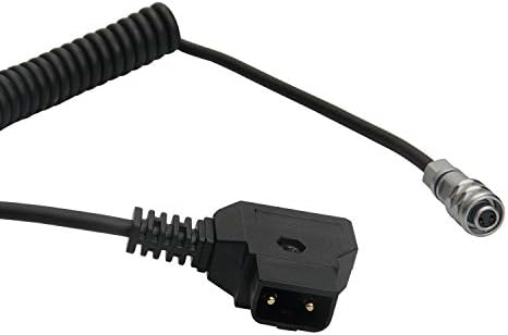 Захранващ кабел ANDYCINE с намоткой D-Tap за BMPCC 4K Weipu за Джобна филм Blackmagic 4K и батерия с V-образно затваряне на Gold