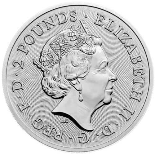 2022 обединено КРАЛСТВО Британска Сребърна монета Прислужница Мэриан Килограм, Без да се прибягва