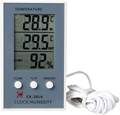 LCD дигитален термометър-влагомер KLHHG за измерване на температура и влажност на въздуха