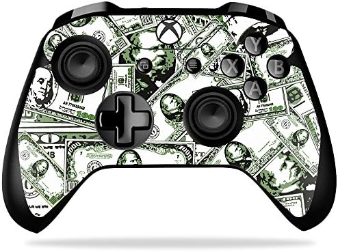 Корица MightySkins, съвместима с контролер на Microsoft Xbox One X - Phat Cash | Защитно, здрава и уникална Vinyl стикер | Лесно