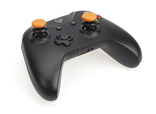 Ръкохватка за палеца на контролера на Xbox One Basics - Комплект от 2 броя, оранжево
