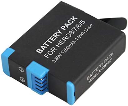 Замяна на батерията AHDBT-801 за камери GoPro AHBBP-501 - Съвместима с напълно декодированной батерия SPJB1B