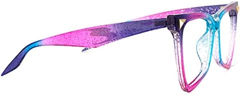 Zeelool Еднорог Розова Пеперуда Синя Светлина Блокер Очила за Жени На Защита UV400 OP01860