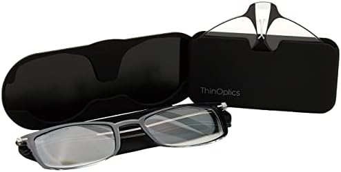 Подаръчен комплект ThinOptics | Frontpage Brooklyn + Универсални Правоъгълни Очила за четене Pod