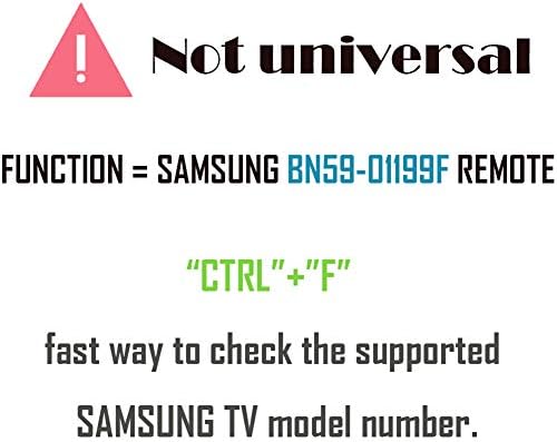 BN59-01289A Замяна за Samsung TV на дистанционното управление (не е универсален) за UN55MU6290F UN40MU6290 UN55MU6490 UN55MU6071F