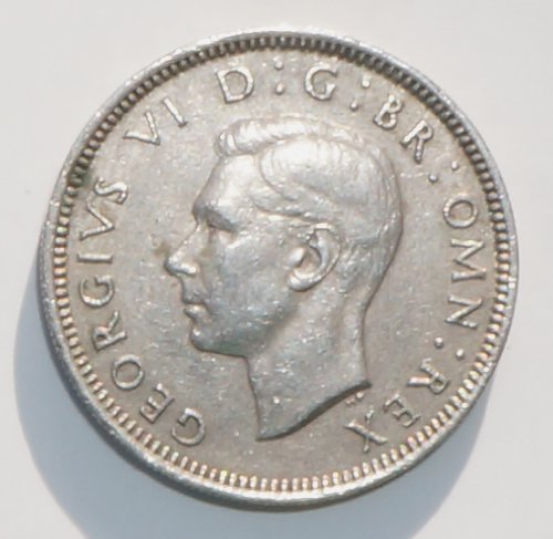 Рядко са подбрани монета 1951 г. в британския Шиллинге, Отлично състояние: се Виждат много фини детайли
