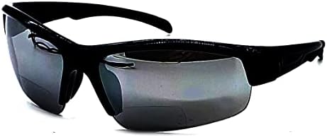 SydeStyle Бифокални Очила за Мъже И Жени, Очила за Четене, Слънчеви очила (2 опаковки), Спортен Обвивка за Защита UV400, Риболов,
