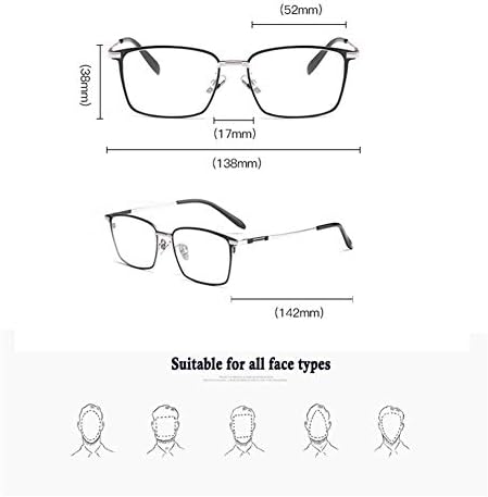 HHXXMulti Focus Прогресивно Мультифокальные Очила за Четене за Мъже и Жени, Леки, Удобни, Модерни, Качествени Ридеры